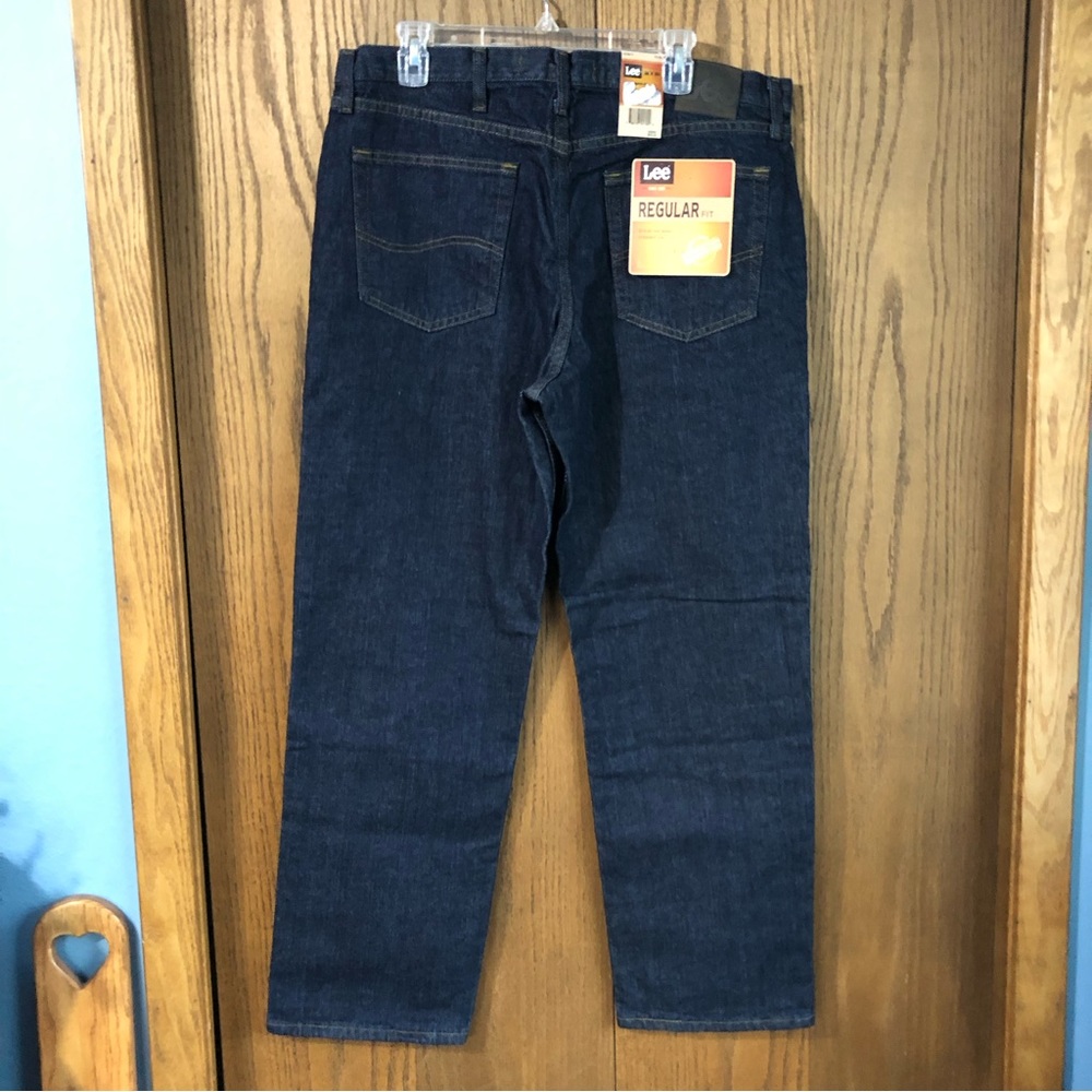 NWT Lee men’s dark wash jeans size 38x30